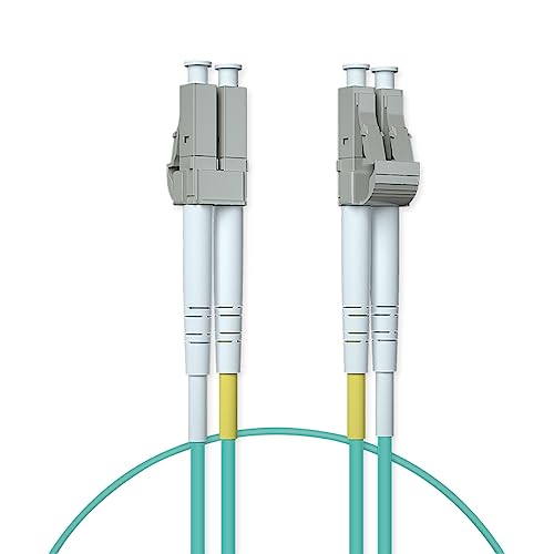 ipolex LC zu LC Glasfaser Patchkabel Multimode, 10Gb OM3 Glasfaserkabel, Duplex 50/125μm Glasfaser Internet Kabel, LSZH Glasfaser Jumper für MMF SFP/SFP+ Transceiver, 1 Meter, 1-Pack. ipolex LC zu LC Glasfaser Patchkabel Multimode, 10Gb OM3 Glasfaserkabel, Duplex 50/125μm Glasfaser Internet Kabel, LSZH Glasfaser Jumper für MMF SFP/SFP+ Transceiver, 1 Meter, 1-Pack. von ipolex