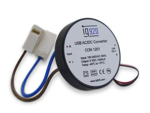 USB Unterputz Netzteil zur Stromversorgung von Tablets und anderen Geräten von iq920