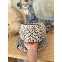 Korb in Jasmin Muster/Aufbewahrungskorb/ Häkelkorb Geschenk Zum Ostern Geburtstag Geschenkt Korb in Jasmin Muster/Aufbewahrungskorb/ Häkelkorb Geschenk Zum Ostern Geburtstag Geschenkt von iraknithome