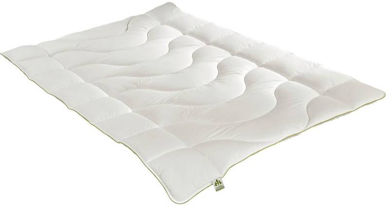 irisette GREENLINE Microfaserbettdecke Steppbett Irisette Greenline Cyclafill Eco, Füllung: 100% Polyester - Hohlfaser Cyclafill® (aus recycelten PET-Flaschen), Bezug: weich und anschmiegsam, waschbar bis 60°C, allergikergeeignet, umweltbewusste Schläfer von irisette GREENLINE