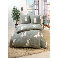 Bettwäsche-Garnitur mit Jubiläums-Dessin Bettwäsche-Garnitur mit Jubiläums-Dessin von irisette