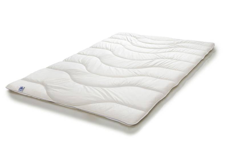 Bettwarenprogramm von Irisette mit Kapok-Fasern, Duo-Steppbett, Größe 103 (Decke, 135/200 cm), Weiss von irisette