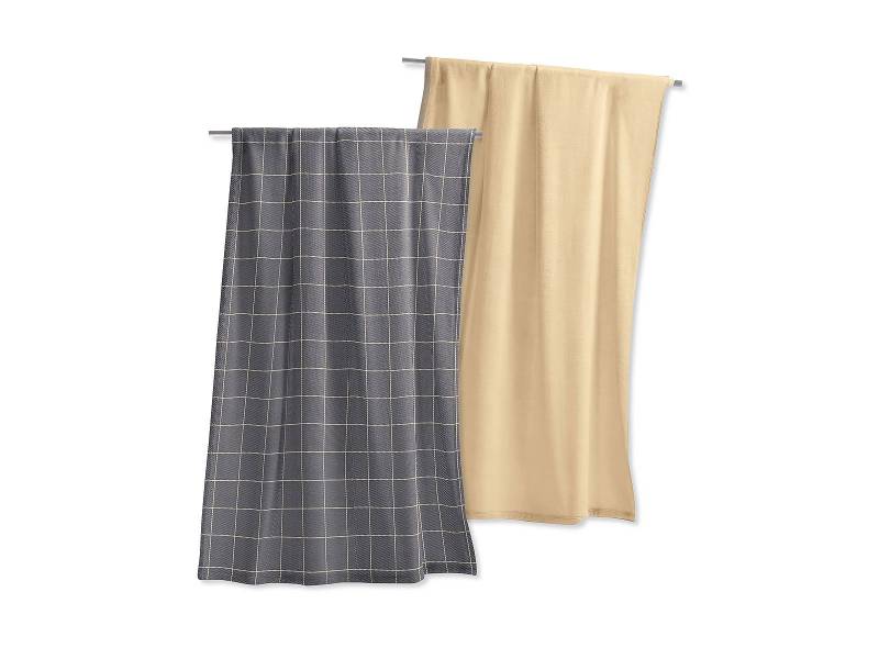 Irisette Microfaser-Fleece-Wendedecke ROMA ca. 130x170 cm in Farbe kiesel von irisette