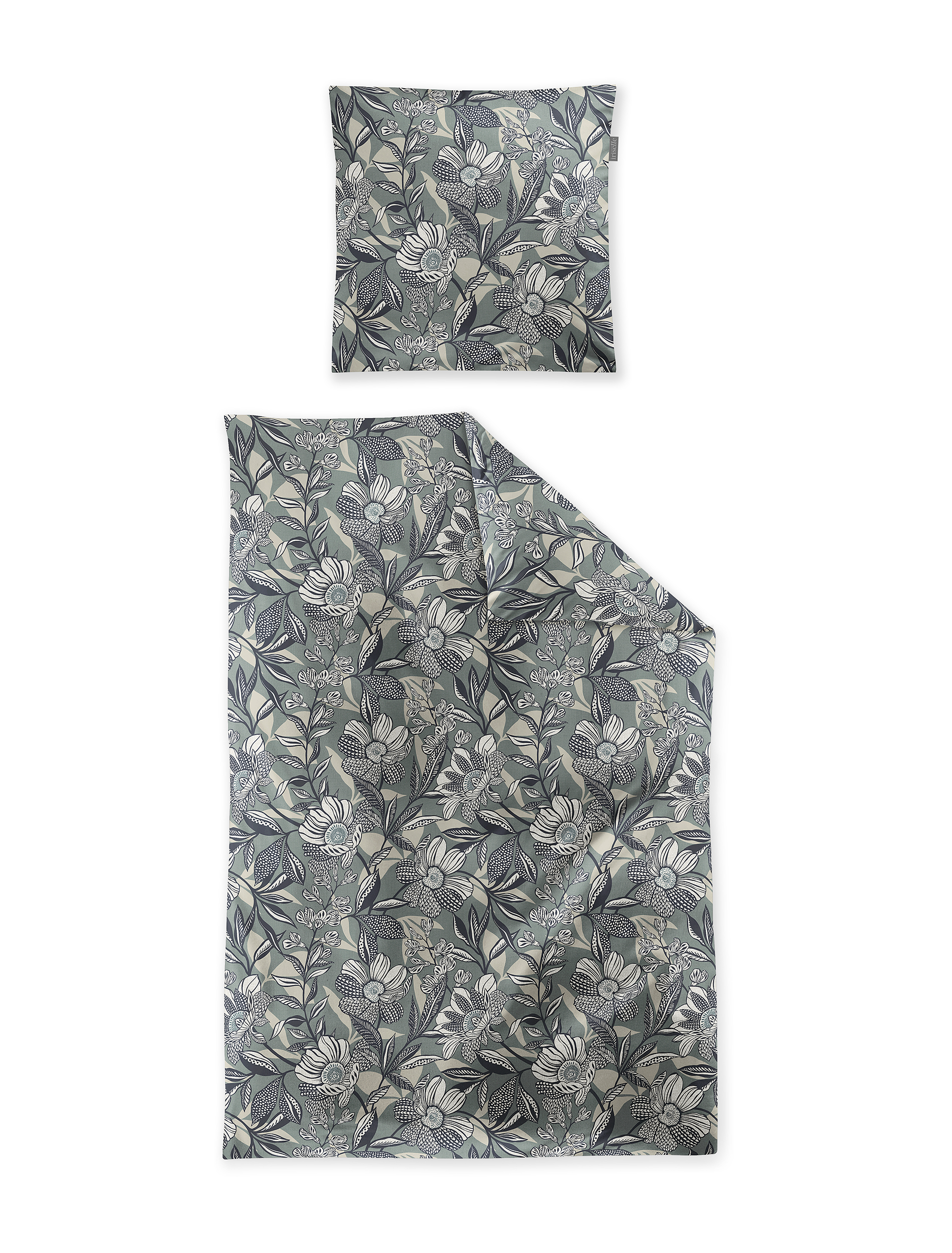irisette Bettwäsche-Set ca.135x200cm in Farbe salbei irisette Bettwäsche-Set ca.135x200cm in Farbe salbei von irisette