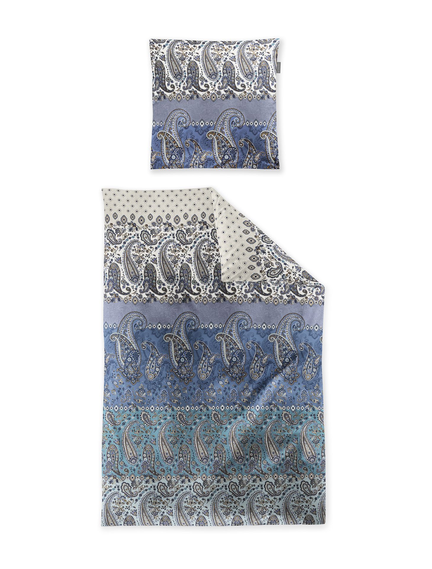 irisette Mako-Satin Bettwäsche 155x200 in ca. 155 x 220 cm blau irisette Mako-Satin Bettwäsche 155x200 in ca. 155 x 220 cm blau von irisette