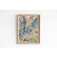 Henri Matisse Print, Landschaftsposter, Die Dächer Von Collioure, Galerie Wandkunst, Gemälde von irissanmartin