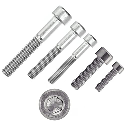 100 X Zylinderschrauben mit Innensechskant DIN 912 A2 M 4X10 Zylinderkopf ISO 4762 100 X Zylinderschrauben mit Innensechskant DIN 912 A2 M 4X10 Zylinderkopf ISO 4762 von irsa24