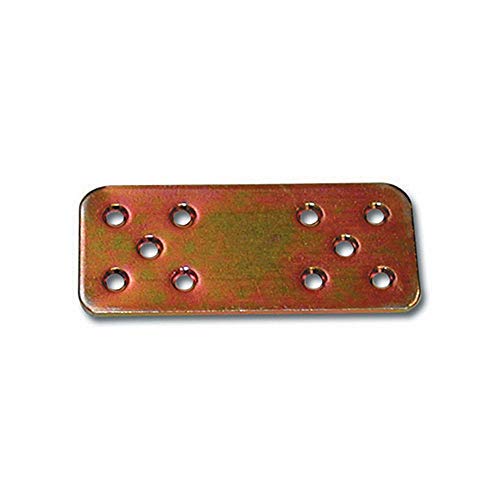 5X Flachverbinder 40x90x2,5mm Stahl verzinkt+ hohe Korrosionsbeständigkeit CE von irsa24