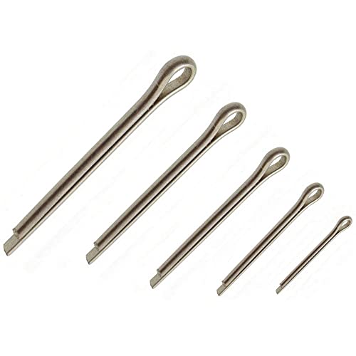 irsa24 1000 Stück Splinte 1,0 x 18 mm ISO 1234 Edelstahl A2 Federsplinte Sicherungssplinte von irsa24