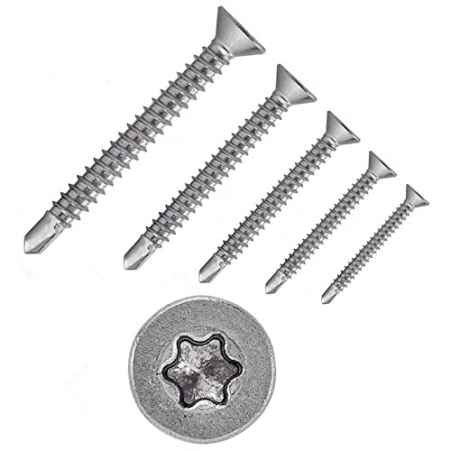 irsa24 500 X Bohrschrauben mit Senkkopf, Form O DIN 7504 1.4006 O 5,5X32 TX25 Selbstbohrende von irsa24