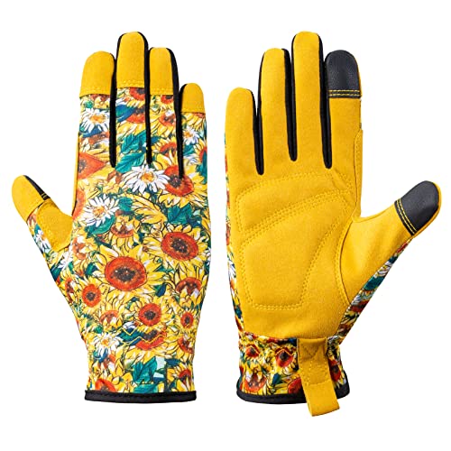 isilila Gartenhandschuhe für Damen Touchscreen Rosenhandschuhe Atmungsaktiv Leicht Sicherheits-Arbeitshandschuhe Verdickte Handflächen Garten und Hausarbeit Gartenarbeiten Beste Gartengeschenke isilila Gartenhandschuhe für Damen Touchscreen Rosenhandschuhe Atmungsaktiv Leicht Sicherheits-Arbeitshandschuhe Verdickte Handflächen Garten und Hausarbeit Gartenarbeiten Beste Gartengeschenke von isilila