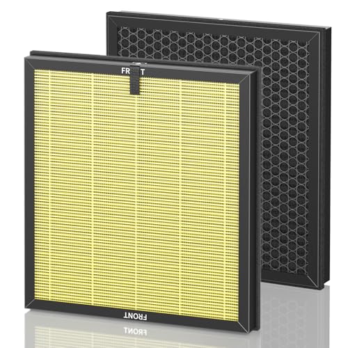 AP303 AP304 Ersatzfilter, kompatibel mit Dayette AP303/304 Luftreiniger und für FRESHDEW AP303 / AP304 Luftreiniger, H14 HEPA-Filter mit 3-stufiger Filtration, 2 Stück (Haustierfilter) von isinlive