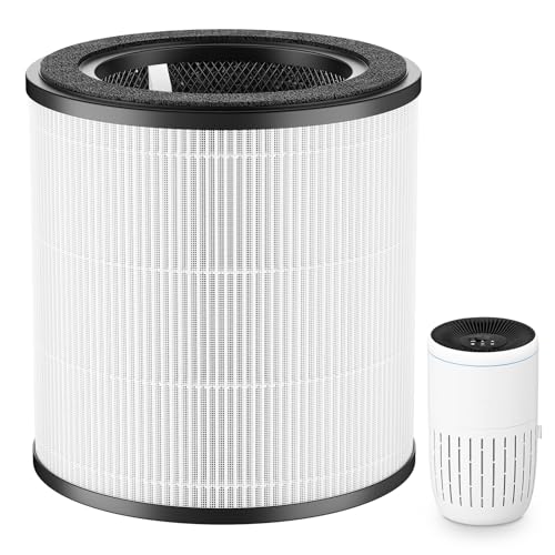 Air 4000 Ersatzfilter für Bosch Air 4000-Luftreiniger, 3-in-1 Effizienter HEPA Air 4000-Filter mit Hocheffizienter Aktivkohlefilter (2 Stück) von isinlive