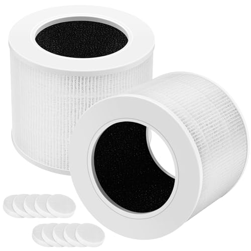 Core Mini Ersatzfilter Kompatibel mit LEVOIT Core Mini Luftreiniger, 3-in-1 Hocheffizienter Echt-HEPA Core Mini Filterersatz, 2 Pack Filter & 10 Stück Aromapads Core Mini Ersatzfilter Kompatibel mit LEVOIT Core Mini Luftreiniger, 3-in-1 Hocheffizienter Echt-HEPA Core Mini Filterersatz, 2 Pack Filter & 10 Stück Aromapads von isinlive