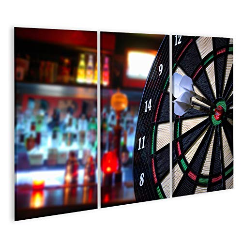 Bild Bilder auf Leinwand Darts Wandbild Poster Leinwandbild RSK von islandburner,