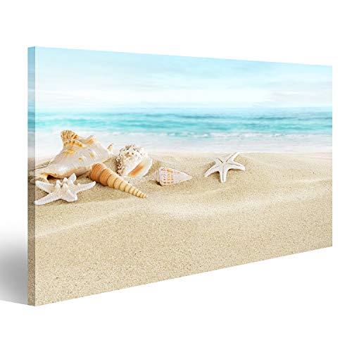 Bild Bilder auf Leinwand Muscheln am Sandstrand Wandbild Poster Leinwandbild SOJ Bild Bilder auf Leinwand Muscheln am Sandstrand Wandbild Poster Leinwandbild SOJ von islandburner,