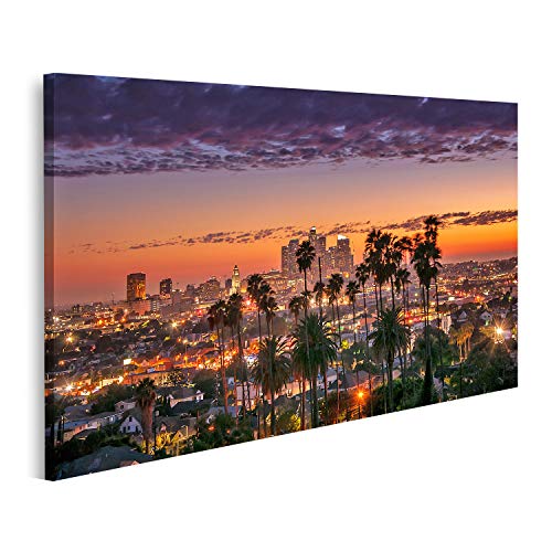 islandburner Bild auf Leinwand Schöner Sonnenuntergang Palmen Los Angeles Kalifornien Bilder Wandbilder Poster islandburner Bild auf Leinwand Schöner Sonnenuntergang Palmen Los Angeles Kalifornien Bilder Wandbilder Poster von islandburner