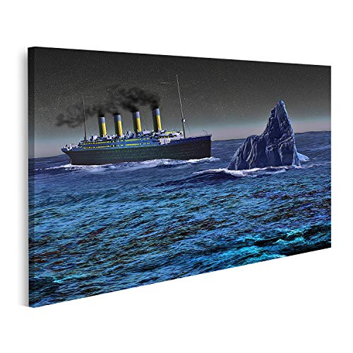 Bild auf Leinwand Titanic Eisberg Meer Natur Leinwandbild Wandbild Prime Bilder für Wohnzimmer etc. Bild auf Leinwand Titanic Eisberg Meer Natur Leinwandbild Wandbild Prime Bilder für Wohnzimmer etc. von islandburner