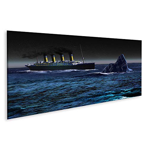 Bild auf Leinwand Titanic Eisberg Meer Natur Leinwandbild Wandbild Prime Bilder für Wohnzimmer etc. Bild auf Leinwand Titanic Eisberg Meer Natur Leinwandbild Wandbild Prime Bilder für Wohnzimmer etc. von islandburner