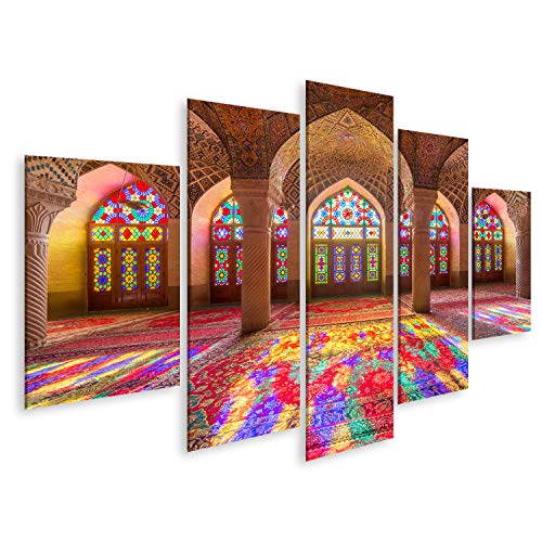 islandburner Bild auf Leinwand Nasir Al Mulk Moschee Shiraz Iran Bilder Wandbilder Poster von islandburner