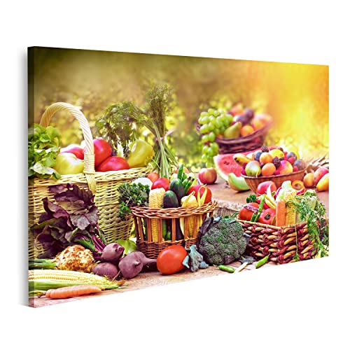 islandburner Bild auf Leinwand Frisches Bio Obst Und Gemüse Küchenbild Bilder Wandbilder Poster islandburner Bild auf Leinwand Frisches Bio Obst Und Gemüse Küchenbild Bilder Wandbilder Poster von islandburner