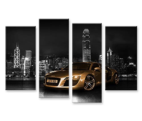 islandburner Bild Bilder auf Leinwand R8 4er XXL Poster Leinwandbild Wandbild Dekoartikel Wohnzimmer Marke islandburner Bild Bilder auf Leinwand R8 4er XXL Poster Leinwandbild Wandbild Dekoartikel Wohnzimmer Marke von islandburner