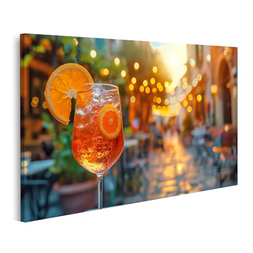 islandburner Bild auf Leinwand Aperol Spritz Cocktail mit Orangendeko auf Tisch in belebter Stadtstraßencafé Bilder Wandbilder Poster islandburner Bild auf Leinwand Aperol Spritz Cocktail mit Orangendeko auf Tisch in belebter Stadtstraßencafé Bilder Wandbilder Poster von islandburner