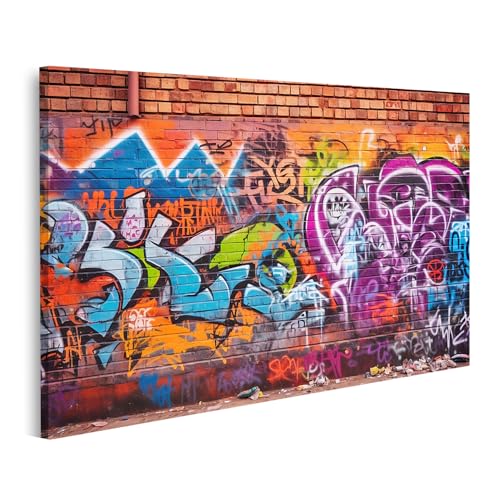 islandburner Bild auf Leinwand Bunte Graffiti Wandkunst auf rotem Ziegel Hintergrund Bilder Wandbilder Poster islandburner Bild auf Leinwand Bunte Graffiti Wandkunst auf rotem Ziegel Hintergrund Bilder Wandbilder Poster von islandburner