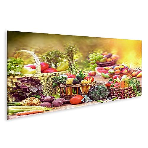 islandburner Bild auf Leinwand Frisches Bio Obst Und Gemüse Küchenbild Bilder Wandbilder Poster islandburner Bild auf Leinwand Frisches Bio Obst Und Gemüse Küchenbild Bilder Wandbilder Poster von islandburner