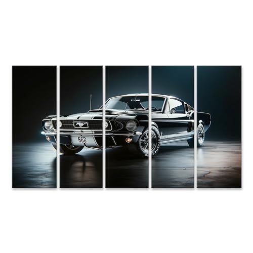 islandburner Bild auf Leinwand Klassisches Muscle-Car schlankes Design Ford Mustang 1960er Bilder Wandbilder Poster islandburner Bild auf Leinwand Klassisches Muscle-Car schlankes Design Ford Mustang 1960er Bilder Wandbilder Poster von islandburner