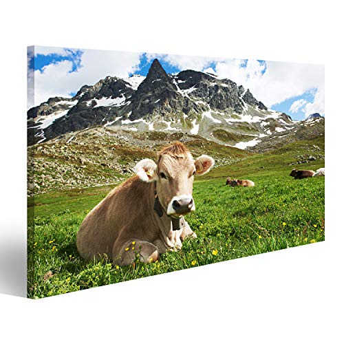 islandburner Bild auf Leinwand Milck Kuh Mit Beweidung Auf Schweiz Alpine Berge Grünem Gras Weide Über Blauen Himmel Wandbild Poster Kunstdruck Bilder islandburner Bild auf Leinwand Milck Kuh Mit Beweidung Auf Schweiz Alpine Berge Grünem Gras Weide Über Blauen Himmel Wandbild Poster Kunstdruck Bilder von islandburner