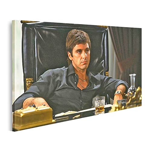 islandburner Bild auf Leinwand Pacino Scarface Tony Montana Kult Gangster Movie Film Hollywood Ikone Bilder Wandbilder Poster islandburner Bild auf Leinwand Pacino Scarface Tony Montana Kult Gangster Movie Film Hollywood Ikone Bilder Wandbilder Poster von islandburner