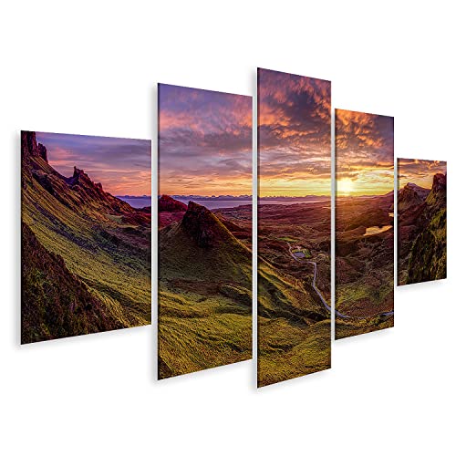 islandburner Bild auf Leinwand Quiraing Isle Skye Schottland Schöne Natur Wunderbares Reiseziel Urlaub Entspann Bilder Wandbilder Poster islandburner Bild auf Leinwand Quiraing Isle Skye Schottland Schöne Natur Wunderbares Reiseziel Urlaub Entspann Bilder Wandbilder Poster von islandburner