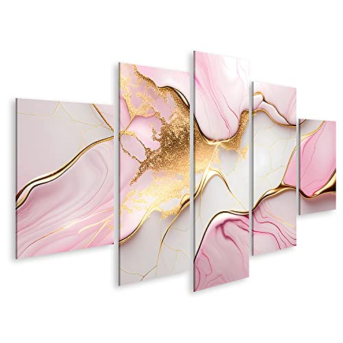 islandburner Bild auf Leinwand Rosa Gold Marmor Abstrakter Hintergrund Flüssig Design Hell Azurblau Töne Rosa G Bilder Wandbilder Poster IMVT-MFP islandburner Bild auf Leinwand Rosa Gold Marmor Abstrakter Hintergrund Flüssig Design Hell Azurblau Töne Rosa G Bilder Wandbilder Poster IMVT-MFP von islandburner