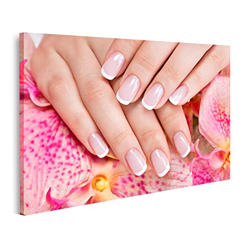 islandburner Bild auf Leinwand Schöne Frau S Nägel Französisch Maniküre Nagelstudio Bilder Wandbilder Poster ISBZ-1K islandburner Bild auf Leinwand Schöne Frau S Nägel Französisch Maniküre Nagelstudio Bilder Wandbilder Poster ISBZ-1K von islandburner