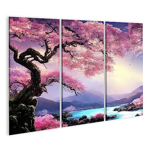 islandburner Bild auf Leinwand Schöne Landschaft Japanischen Park Kirschblüte Baum Bilder Wandbilder Poster JCHF-3P islandburner Bild auf Leinwand Schöne Landschaft Japanischen Park Kirschblüte Baum Bilder Wandbilder Poster JCHF-3P von islandburner