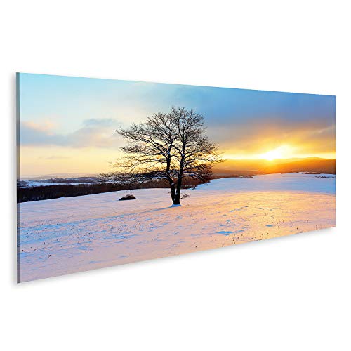islandburner Bild auf Leinwand Winterlandschaft im Schnee Natur mit Sonne und Baum Bilder Wandbilder Poster GAPZ-Pano islandburner Bild auf Leinwand Winterlandschaft im Schnee Natur mit Sonne und Baum Bilder Wandbilder Poster GAPZ-Pano von islandburner