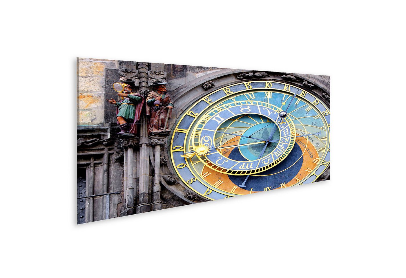 islandburner Leinwandbild Astronomische Uhr Prag Detailansicht Wandbild islandburner Leinwandbild Astronomische Uhr Prag Detailansicht Wandbild von islandburner
