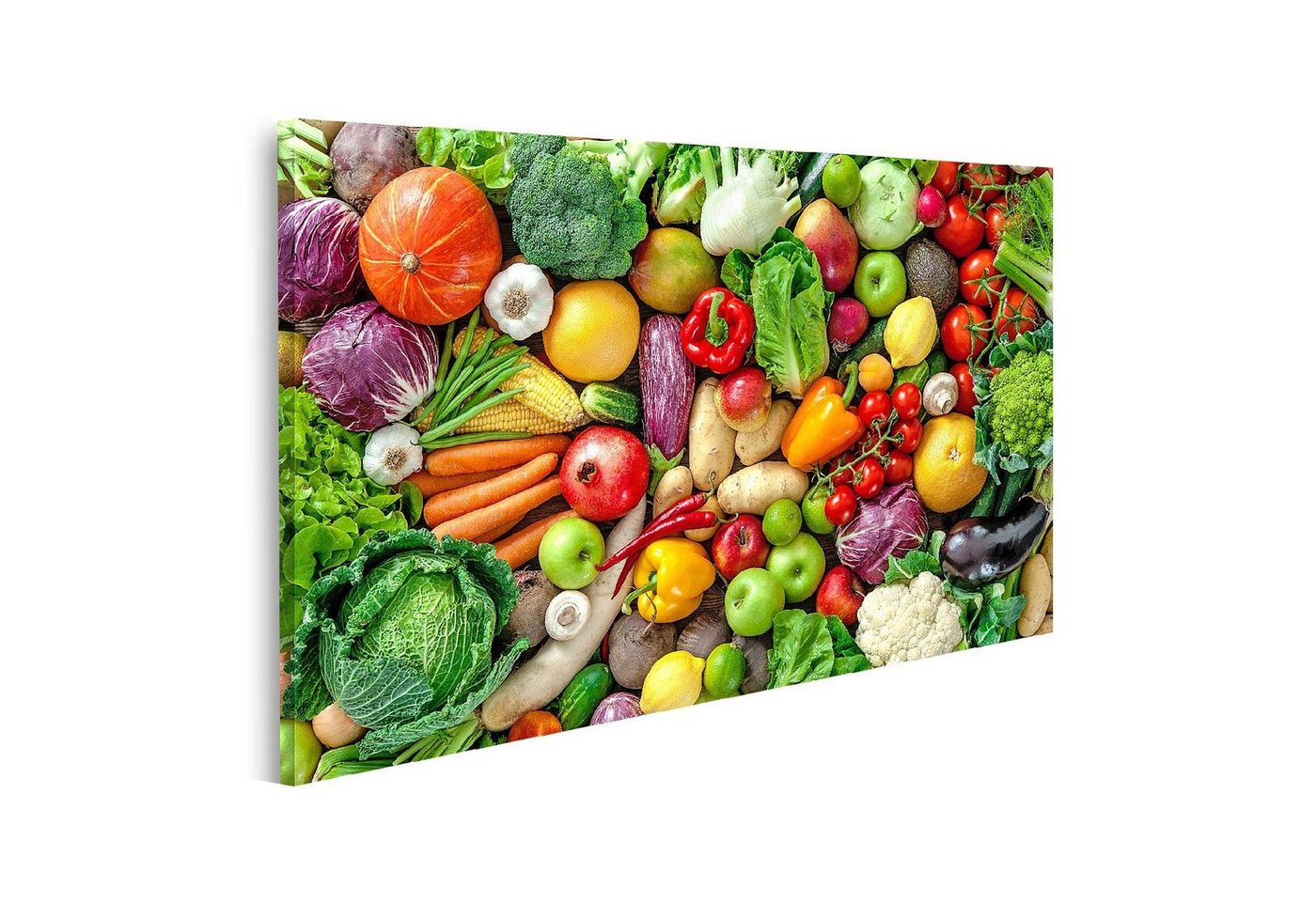 islandburner Leinwandbild Bild auf Leinwand Frisches Obst und Gemüse Küche Wandbild Poster Kunst islandburner Leinwandbild Bild auf Leinwand Frisches Obst und Gemüse Küche Wandbild Poster Kunst von islandburner