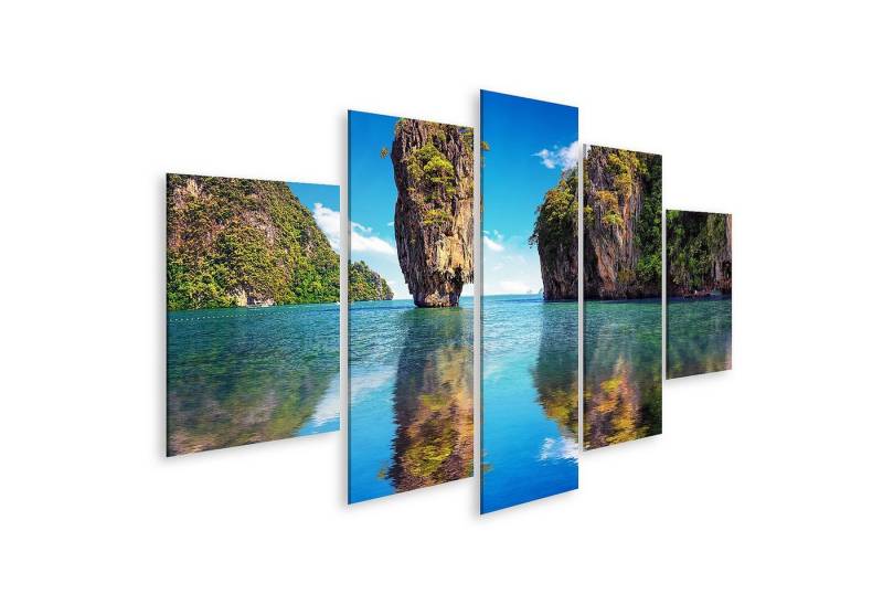 islandburner Leinwandbild Bild auf Leinwand Schöne Natur von Thailand James Bond Insel spiegelt islandburner Leinwandbild Bild auf Leinwand Schöne Natur von Thailand James Bond Insel spiegelt von islandburner