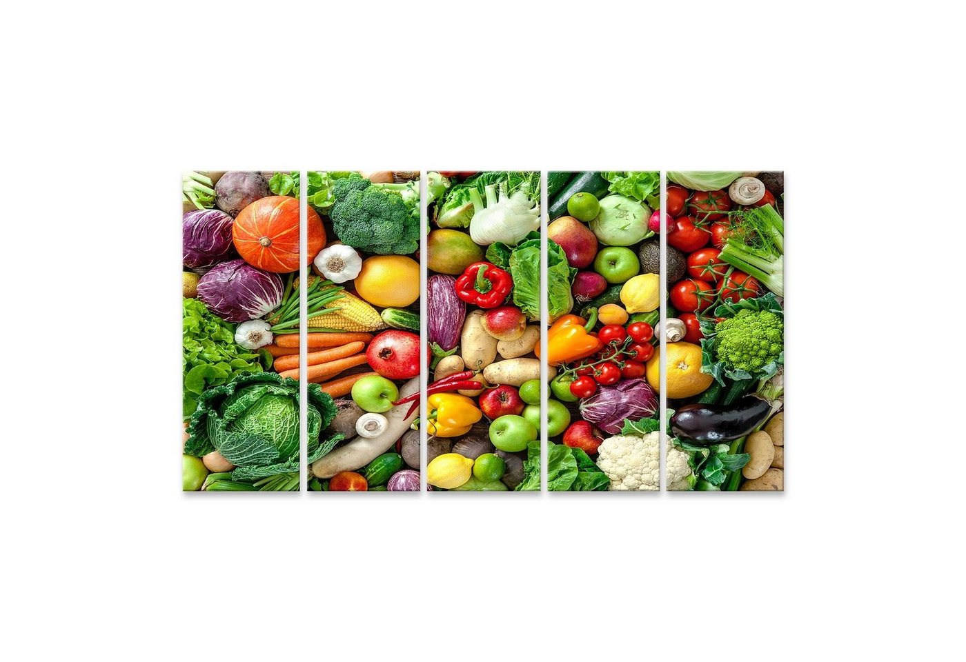 islandburner Leinwandbild Bild auf Leinwand Sortiment Von Frischem Obst Und Gemüse Wandbild Lei islandburner Leinwandbild Bild auf Leinwand Sortiment Von Frischem Obst Und Gemüse Wandbild Lei von islandburner