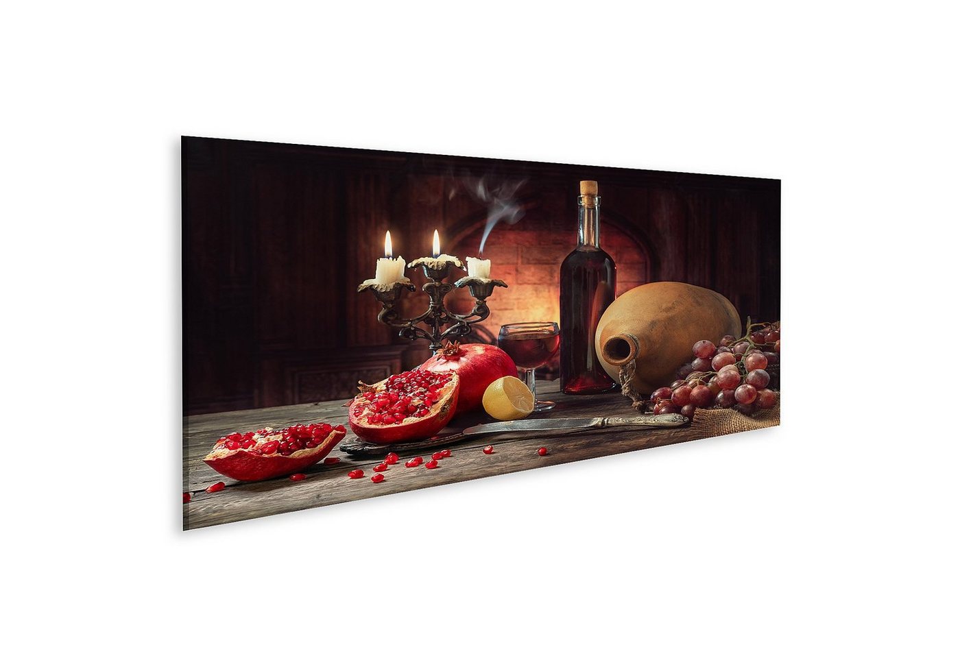 islandburner Leinwandbild Bild auf Leinwand Stillleben Rustikaler Stil Obst Granatäpfel Trauben islandburner Leinwandbild Bild auf Leinwand Stillleben Rustikaler Stil Obst Granatäpfel Trauben von islandburner