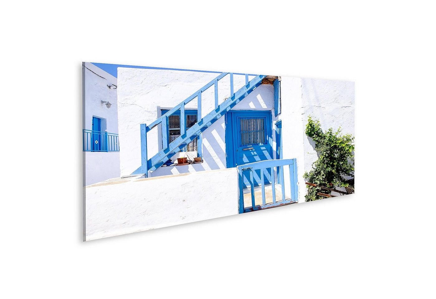 islandburner Leinwandbild Bild auf Leinwand Typische traditionelle Türen und Fenster in weißem u islandburner Leinwandbild Bild auf Leinwand Typische traditionelle Türen und Fenster in weißem u von islandburner