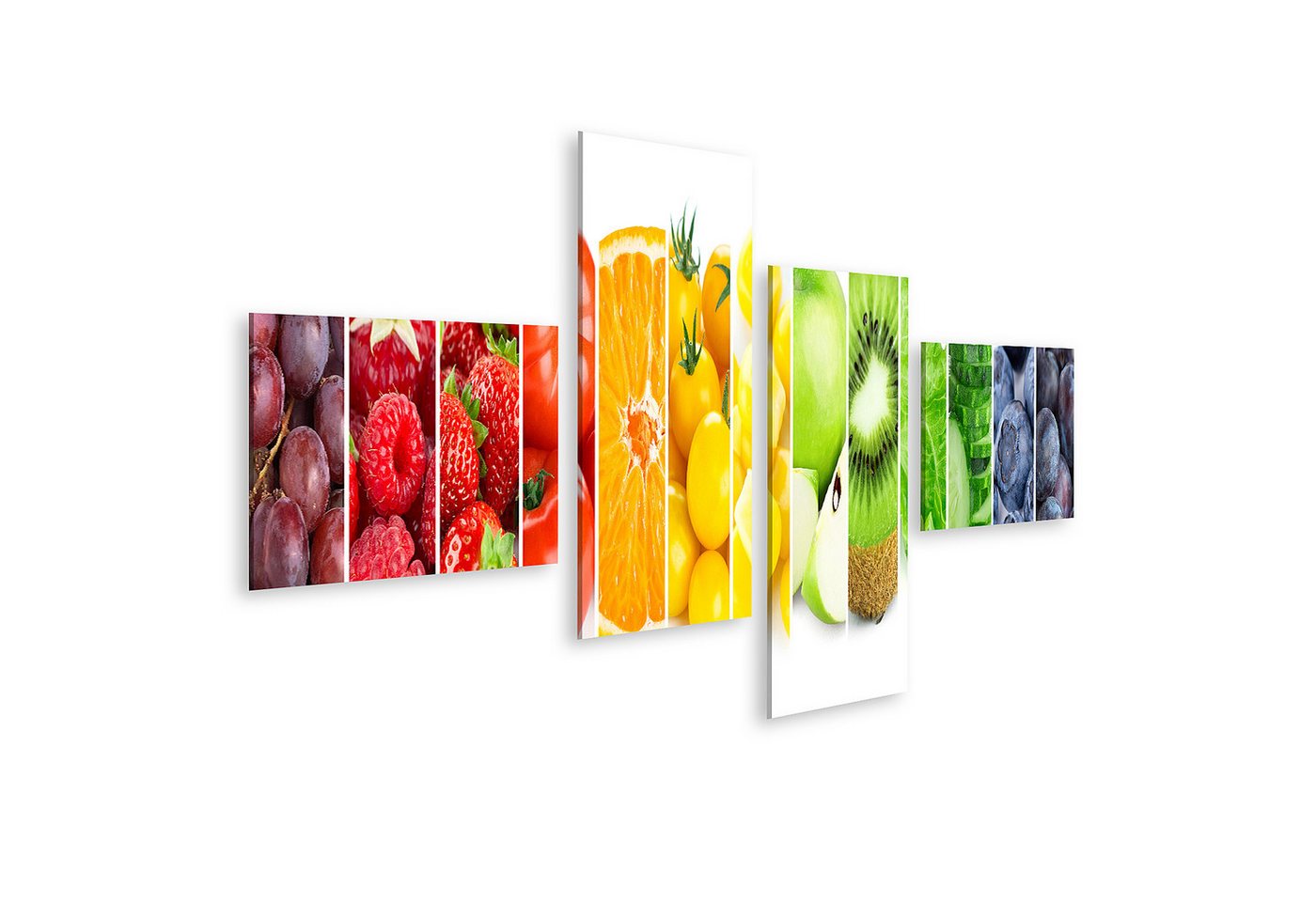 islandburner Leinwandbild Collage Obst Gemüse Beeren Frische Lebensmittel Gesund Bilder islandburner Leinwandbild Collage Obst Gemüse Beeren Frische Lebensmittel Gesund Bilder von islandburner