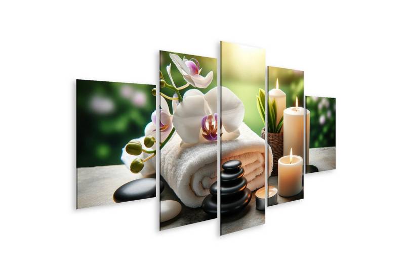 islandburner Leinwandbild Entspannung Kerzen Spa Relax Oase Orchidee Steine Wellness Kunst islandburner Leinwandbild Entspannung Kerzen Spa Relax Oase Orchidee Steine Wellness Kunst von islandburner