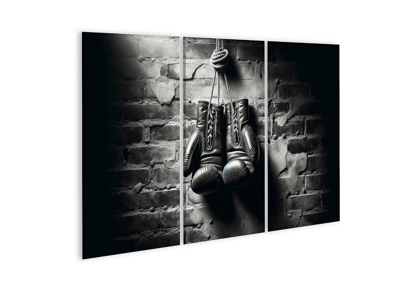 islandburner Leinwandbild Gebrauchte Boxhandschuhe an Seil islandburner Leinwandbild Gebrauchte Boxhandschuhe an Seil von islandburner