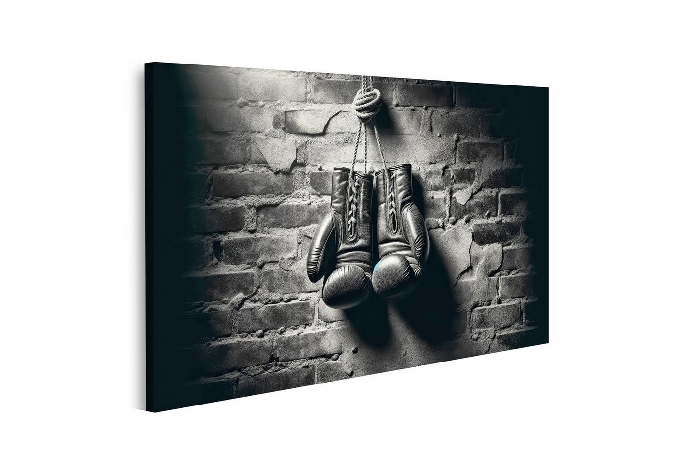 islandburner Leinwandbild Gebrauchte Boxhandschuhe an Seil islandburner Leinwandbild Gebrauchte Boxhandschuhe an Seil von islandburner