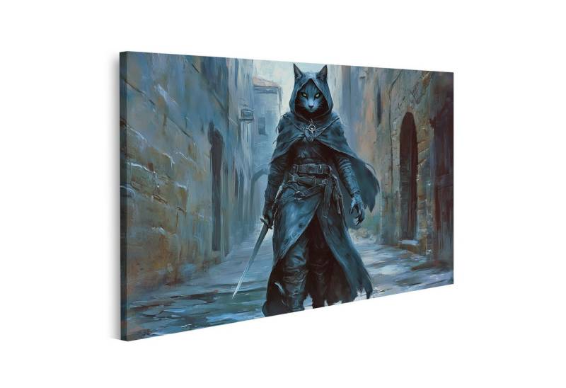 islandburner Leinwandbild Katzenmensch Dieb aus Pathfinder mit dunkelgrauem Fell islandburner Leinwandbild Katzenmensch Dieb aus Pathfinder mit dunkelgrauem Fell von islandburner