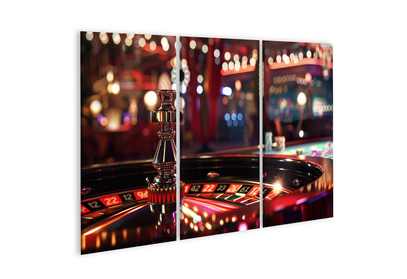 islandburner Leinwandbild Nahaufnahme: Roulette-Tisch in prunkvollem Casino für Glücksspiel VIP islandburner Leinwandbild Nahaufnahme: Roulette-Tisch in prunkvollem Casino für Glücksspiel VIP von islandburner