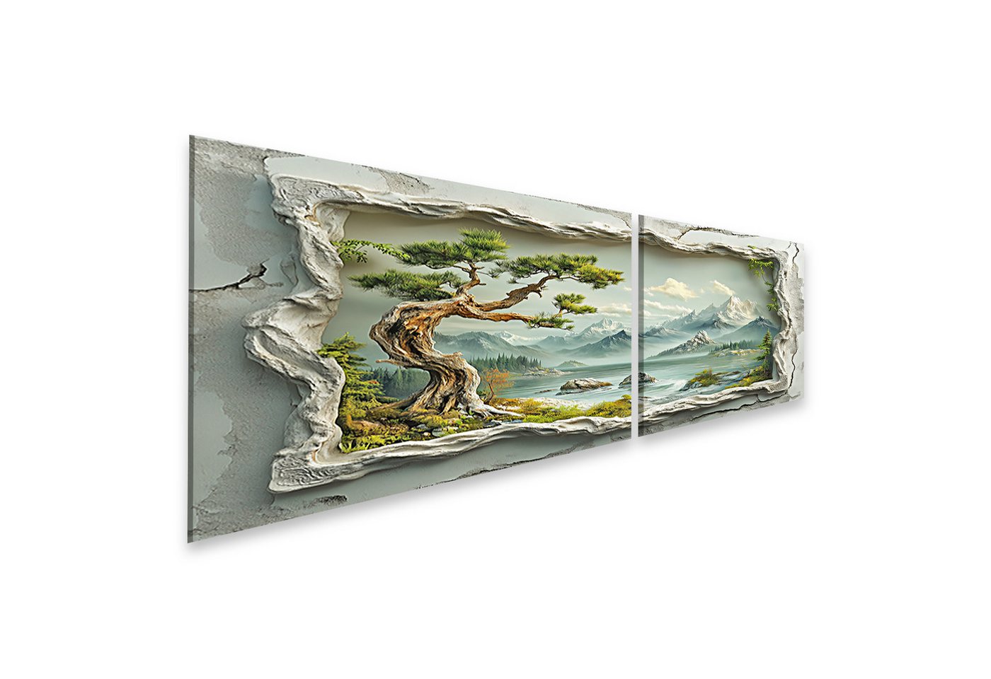 islandburner Leinwandbild Verzierter Gips Bilderrahmen Rand islandburner Leinwandbild Verzierter Gips Bilderrahmen Rand von islandburner